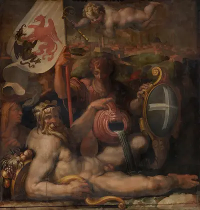 Allegori från Volterra av Giorgio Vasari