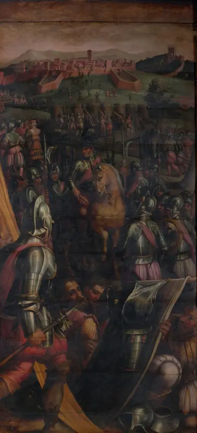 Erövringen av Casole av Giorgio Vasari