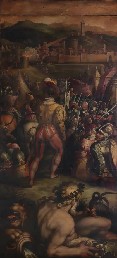 Erövringen av Vicopisano av Giorgio Vasari