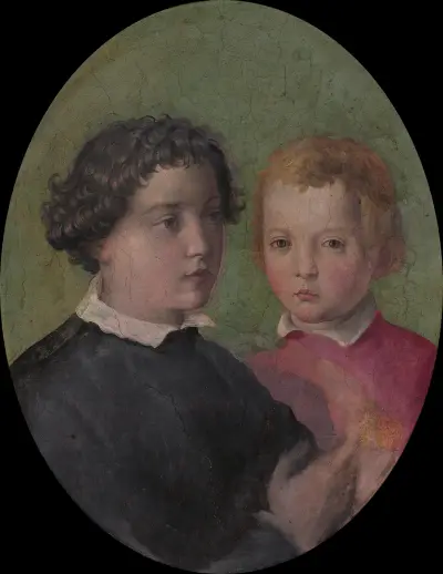 Don Giovanni and Don Garzia de’ Medici av Giorgio Vasari