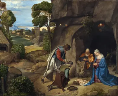 Anbetung der Hirten von Giorgione