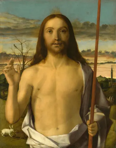 Christ Blessing av Giovanni Bellini