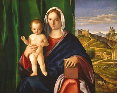 Madona s dítětem, 1509, Giovanni Bellini