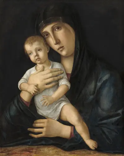 Madonna and Child, 1480 av Giovanni Bellini