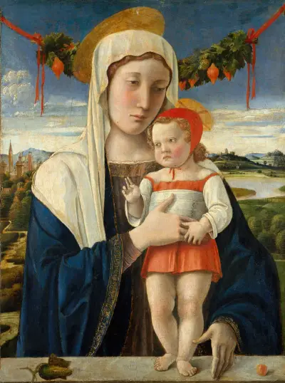 Madona s dítětem, 1470, Giovanni Bellini
