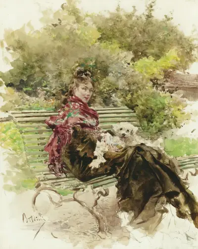I parken av Giovanni Boldini