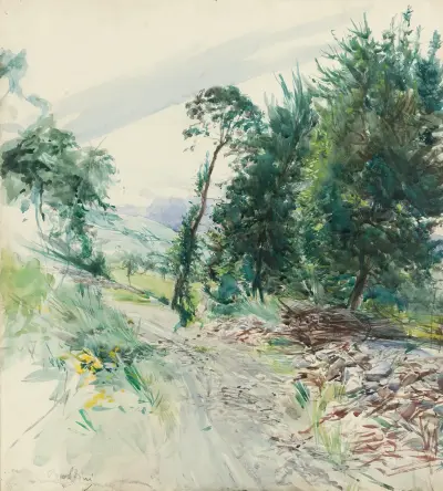 La Route av Giovanni Boldini