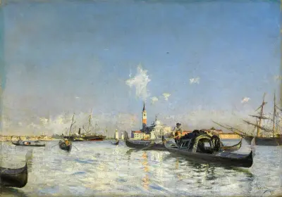 San Giorgio-ön i Venedig av Giovanni Boldini