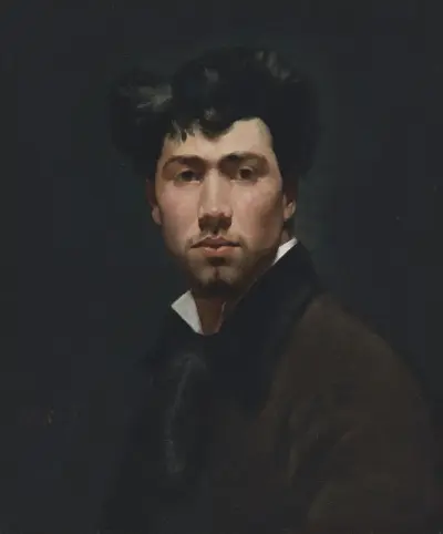 Portrait of a young man av Giovanni Boldini