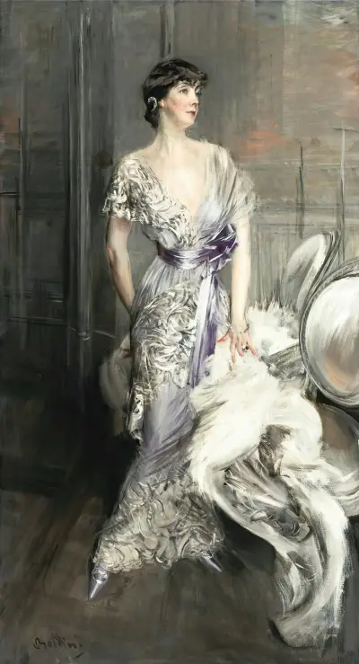 Porträtt av Celia Tobin Clark av Giovanni Boldini