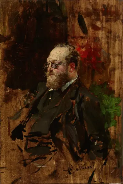 Porträtt av Ferdynand Bryndza av Giovanni Boldini