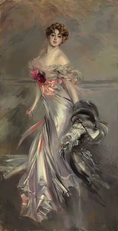 Porträtt av Marthe Régnier av Giovanni Boldini