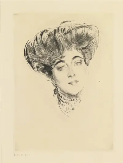 Porträtt av grevinnan D'Orsay av Giovanni Boldini