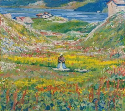 Blooming Valley av Giovanni Giacometti