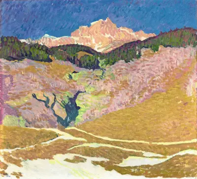 Piz Duan av Giovanni Giacometti