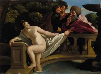 Susanna and the Elders av Giovanni Lanfranco