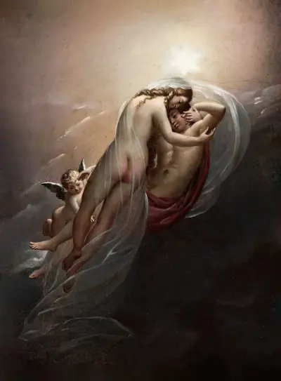 Aurora and Cephalus av Anne Louis Girodet-Trioson