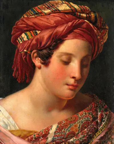 L’Odalisque av Anne Louis Girodet-Trioson