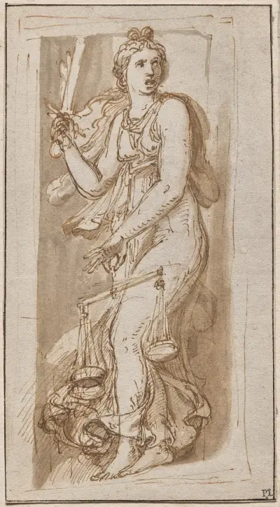 Justice av Giulio Romano