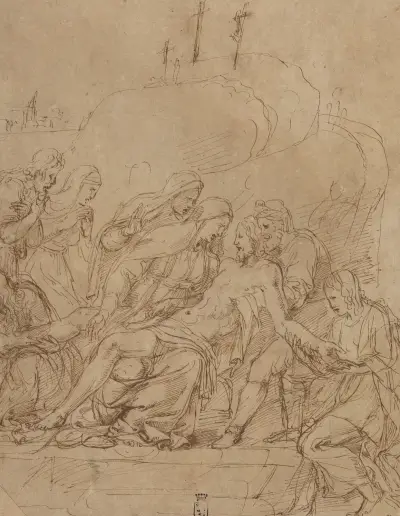 Klagan av Giulio Romano