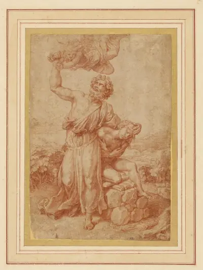 The Sacrifice of Isaac av Giulio Romano