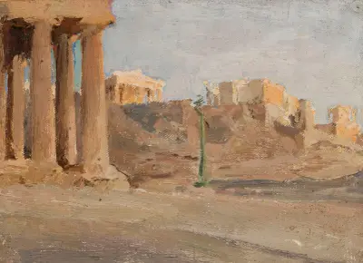 Aten – Akropolis. Från resan till Grekland av Jan Ciągliński