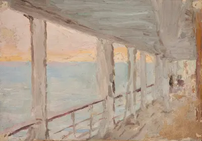 Corinth (On Board the Bohemia) av Jan Ciągliński
