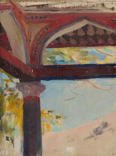 Fragment av Maria Potockas sommarbostad i Bachtjysaraj. Från resan till Krim av Jan Ciągliński