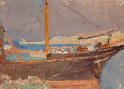 Malta (En båt) av Jan Ciągliński