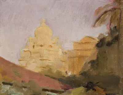 Mumbai – tempel. Från resan till Indien av Jan Ciągliński