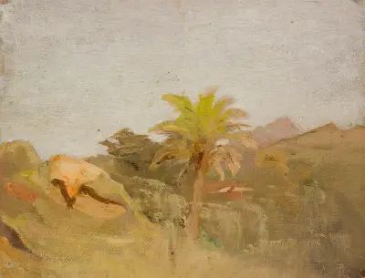 Palm i Ceylon. Från resan till Indien av Jan Ciągliński