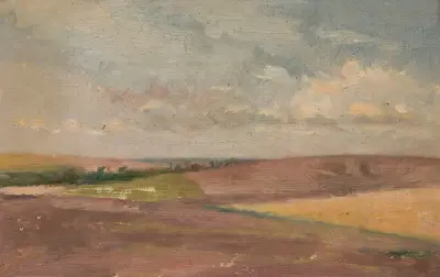 Polskt landskap av Jan Ciągliński