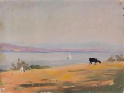 Havsutsikt. Från resan till Konstantinopel av Jan Ciągliński