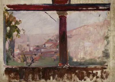 Summer house of Maria Potocka in Bakhchisaray. From the journey to Crimea von Jan Ciągliński