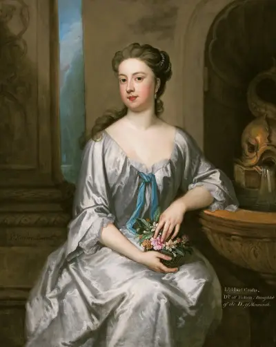 Lady Henrietta Crofts, Duchess of Bolton av Sir Godfrey Kneller