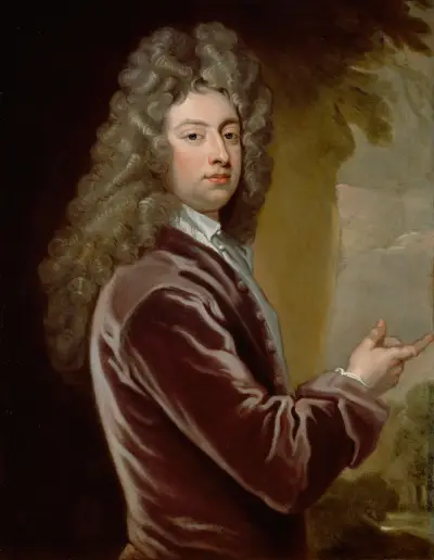 Portrait of William Congreve av Sir Godfrey Kneller
