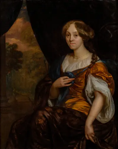 Portret van Maria Vingerhoed av Godfried Schalcken