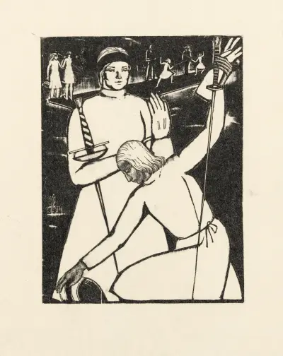 Hungarian foilswomen av Wiktoria Goryńska