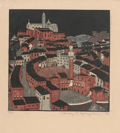 Siena av Wiktoria Goryńska