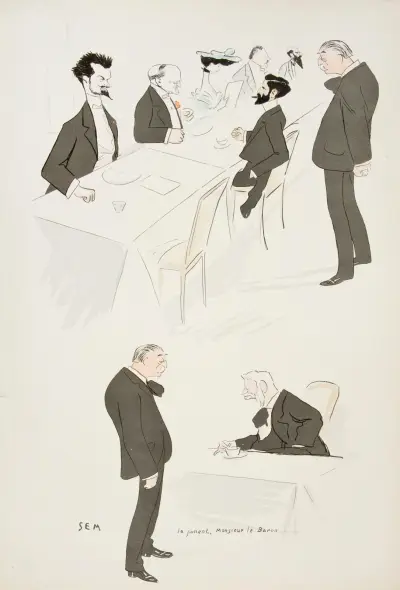 Chez Voisin av Georges Goursat (Sem)