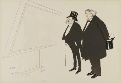 Deux amateurs av Georges Goursat (Sem)