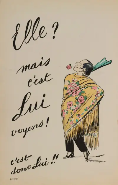 Elle av Georges Goursat (Sem)