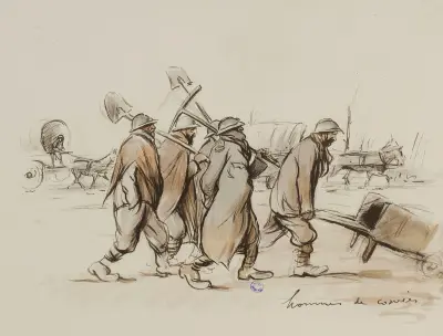 Arbetsmän av Georges Goursat (Sem)