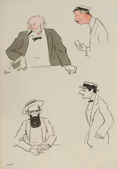 Landau, D. Rochereau, Leonino, Letellier av Georges Goursat (Sem)