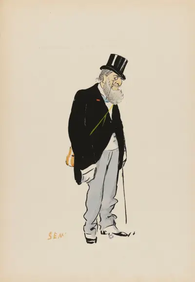 Le Comte Alexandre de Boisgelin av Georges Goursat (Sem)