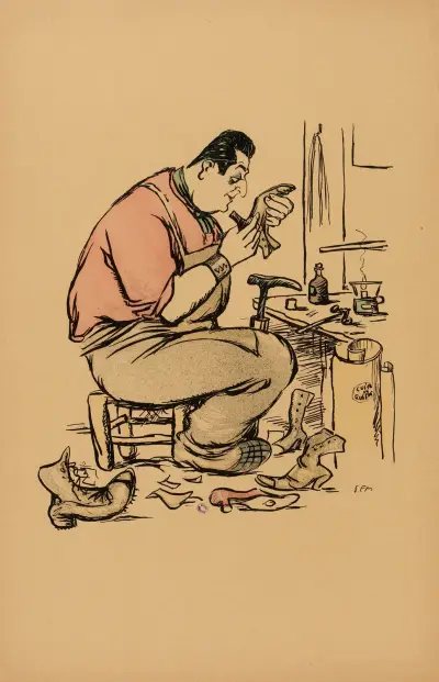 Skomakaren av Georges Goursat (Sem)