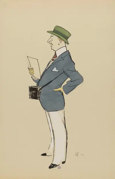 Le duc Decazes av Georges Goursat (Sem)