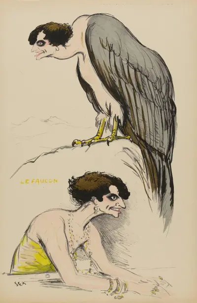 Falken av Georges Goursat (Sem)
