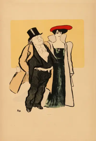 Der Haushalt Catulle Mendès von Georges Goursat (Sem)