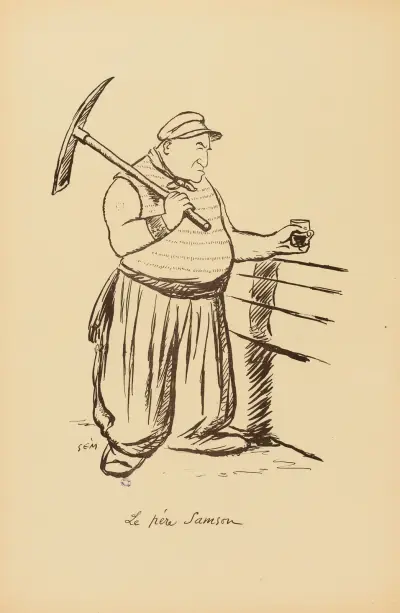 Fader Samson av Georges Goursat (Sem)
